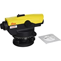 Leica 840382-L Nivel automático óptico (aumento: 24x- desviación-km: 2-0 mm)- Negro- Amarillo
